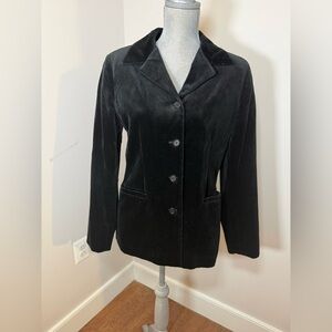 Gap velvet blazer size 8